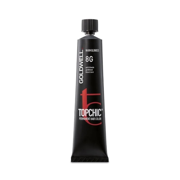 Goldwell Стойкая краска для волос Topchic, 8G русый золотистый, тюбик, 60 мл купить - 0