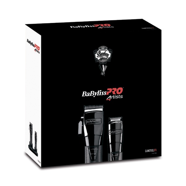 Babyliss Pro Набор Gunsteelfx, машинка + триммер купить - 0