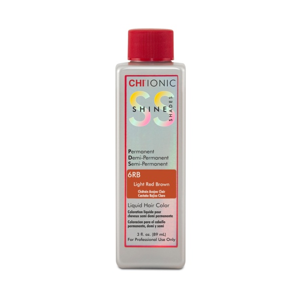 CHI Жидкая краска Ionic Shine Shades Liquid Color, 6RB, Светлый красно-коричневый, 89 мл купить - 0