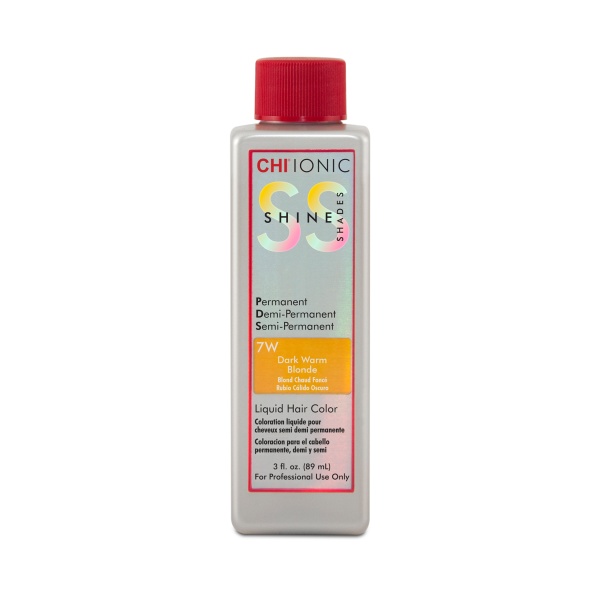 CHI Жидкая краска Ionic Shine Shades Liquid Color, 7W Темный теплый блондин, 89 мл купить - 0