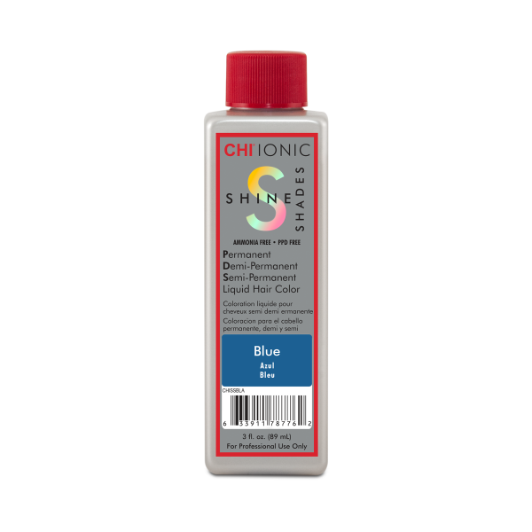 CHI Жидкая краска Ionic Shine Shades Liquid Color, Blue Цветная добавка cиняя, 89 мл купить - 0
