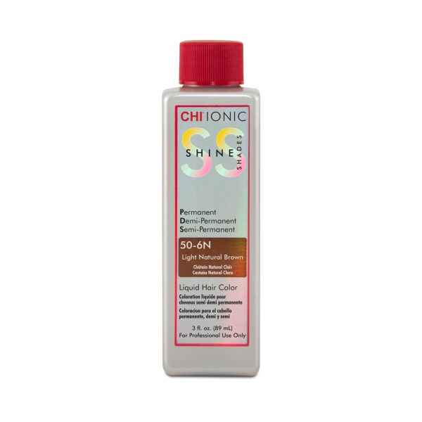 CHI Жидкая краска Ionic Shine Shades Liquid Color, 50-6N Светло-коричневый, 89 мл купить - 0