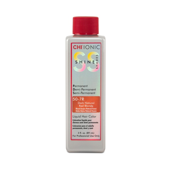 CHI Жидкая краска Ionic Shine Shades Liquid Color, 50-7R Светло натуральный красный блондин, 89 мл купить - 0