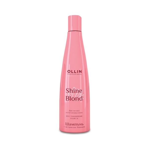 Ollin Professional Шампунь с экстрактом эхинацеи Shine Blond, 300 мл купить - 0