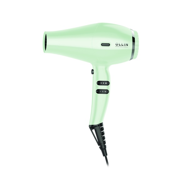 Ollin Professional Фен профессиональный OL-7202, зеленый, 2000-2300 Вт купить - 0