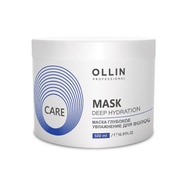 Ollin Professional Маска глубокое увлажнение для волос Care Deep Hydration Mask For Hair, 500 мл купить - 0
