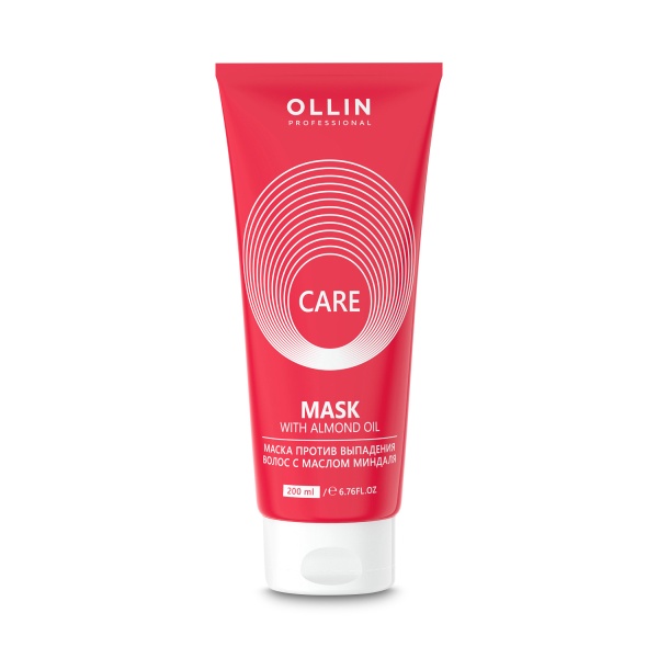 Ollin Professional Маска против выпадения волос с маслом миндаля Care Almond Oil Mask, 200 мл купить - 0