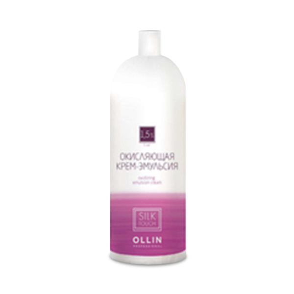Ollin Professional Окисляющая крем-эмульсия Silk Tuch Oxidizing Emulsion Cream, 1.5% 5vol, 1000 мл купить - 0