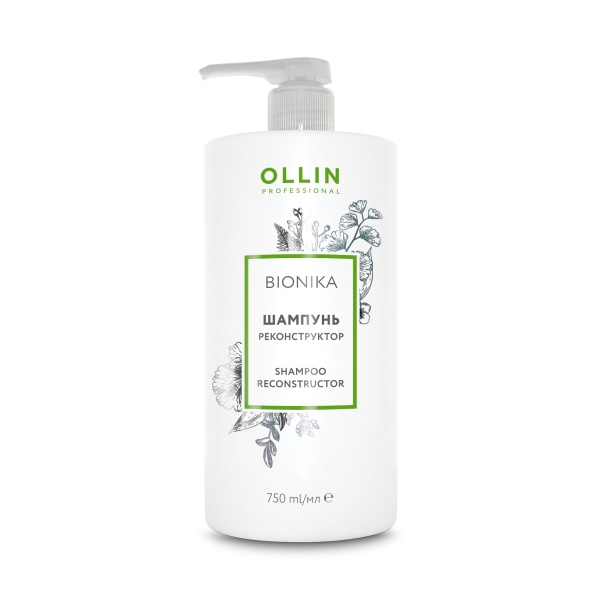 Ollin Professional Шампунь реконструктор Bionika, 750 мл купить - 0