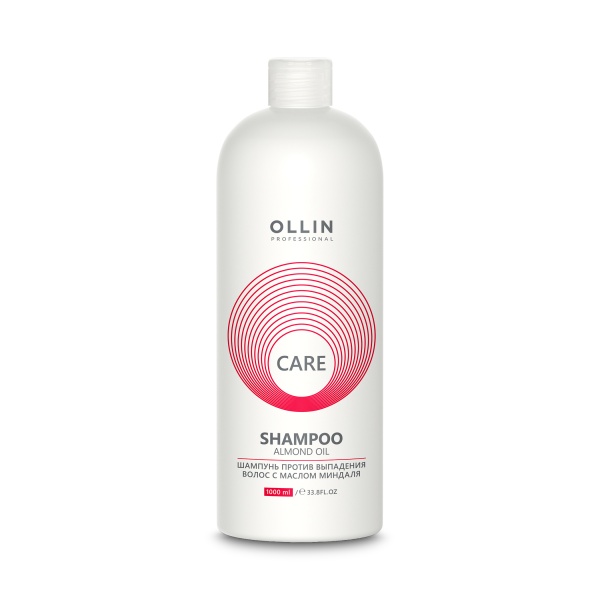 Ollin Professional Шампунь против выпадения волос с маслом миндаля Care Almond Oil Shampoo, 1000 мл купить - 0