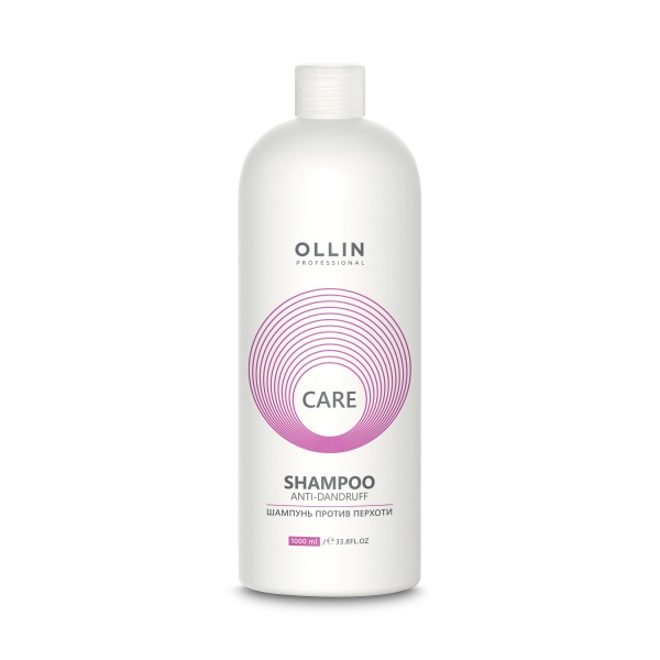 Ollin Professional Шампунь против перхоти Care Anti-Dandruff Shampoo, 1000 мл купить - 0