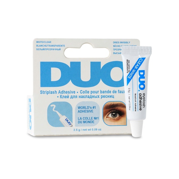 DUO Клей для ресниц Striplash Adhesive, White/Clear, 2.5 гр купить - 0