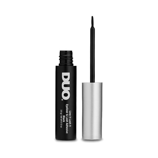 DUO Клей для ресниц и подводка для глаз Line it Lash it 2-in-1 Eyeliner & Lash Adhesive, черный, 3.5 гр купить - 0