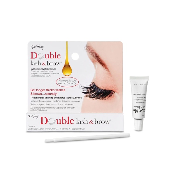 Godefroy Масло-активатор роста для бровей и ресниц Double Lash & Brow, 3 мл купить - 0