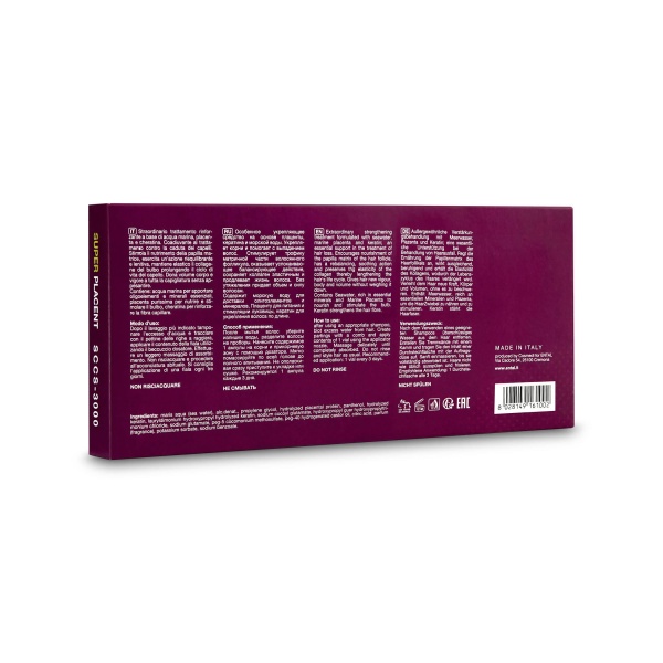 Ental Ампулы от выпадения волос на основе морской воды Super Placent Hair Lotion, 12 x 8 мл купить - 0