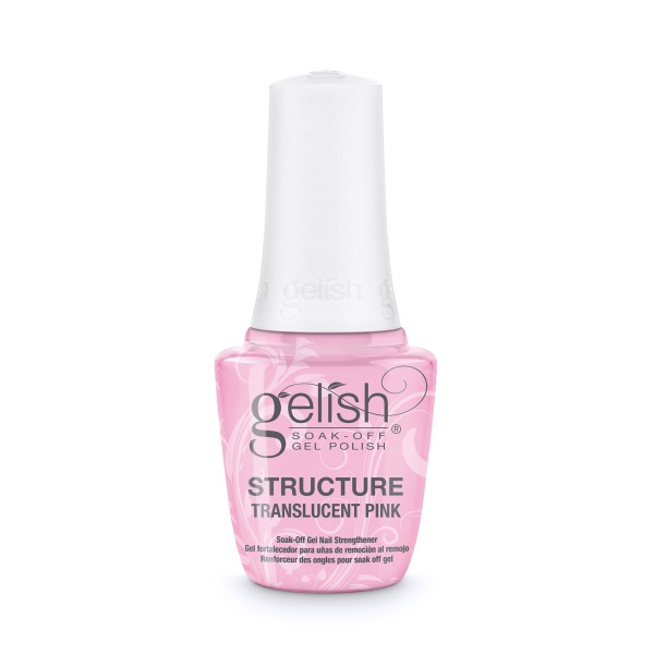 Gelish Укрепляющий гель с кисточкой Structure, прозрачно-розовый Translucent Pink, 15 мл купить - 0