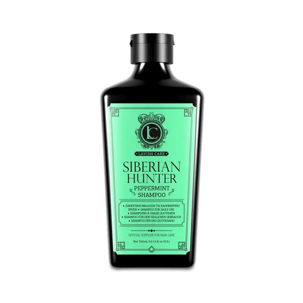 Lavish Care Шампунь для ежедневного использования Siberian Hunter Peppermint Shampoo, 300 мл купить - 0