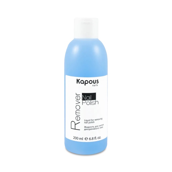 Kapous Жидкость для снятия декоративного лака Nail Polish Remover, 200 мл купить - 0