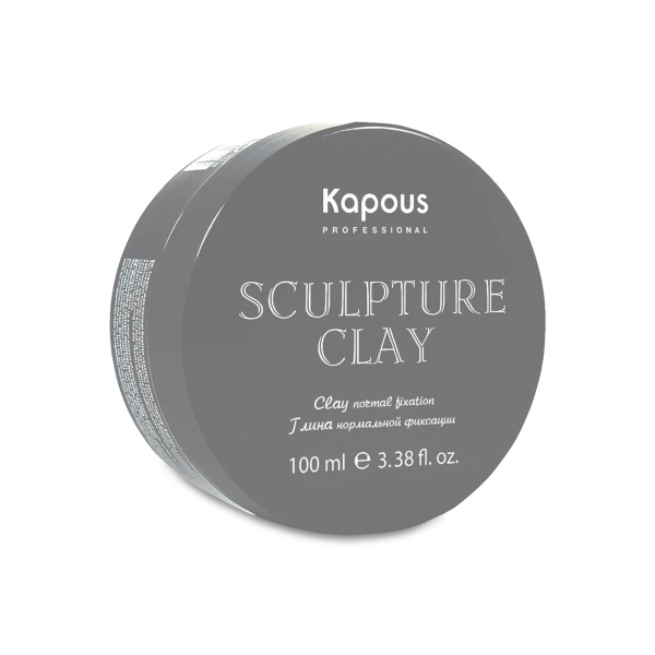 Kapous Глина для укладки волос Styling Sculpture Clay, нормальной фиксации, 100 мл купить - 0