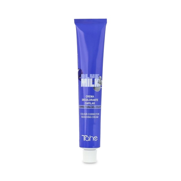 Tahe Professional Крем-корректор цвета волос Blue MilkColour Corrector Bleaching Cream, 100 мл купить - 0