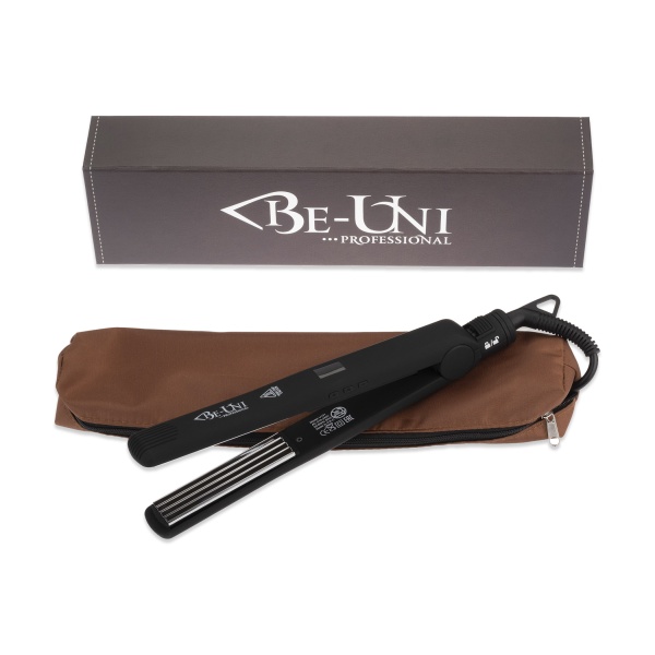 Be-Uni Professional Утюжок-гофре с зеркальным титановым покрытием купить - 0