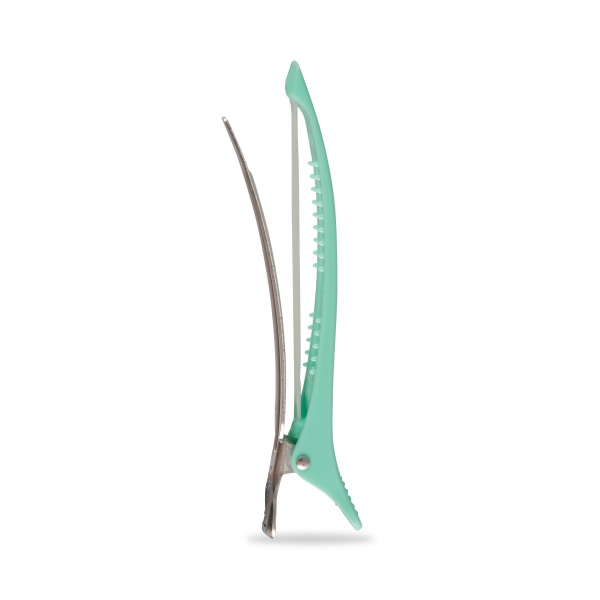 Stavver Professional Зажимы для волос Silicon, мятные, 6 шт купить - 0