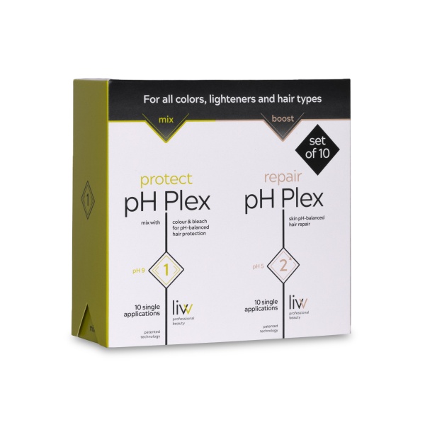 pH Plex 1 & 2 Набор стилиста Travelling Stylist Kit, 10 шт х 7 мл, 10 шт х 15 мл купить - 0