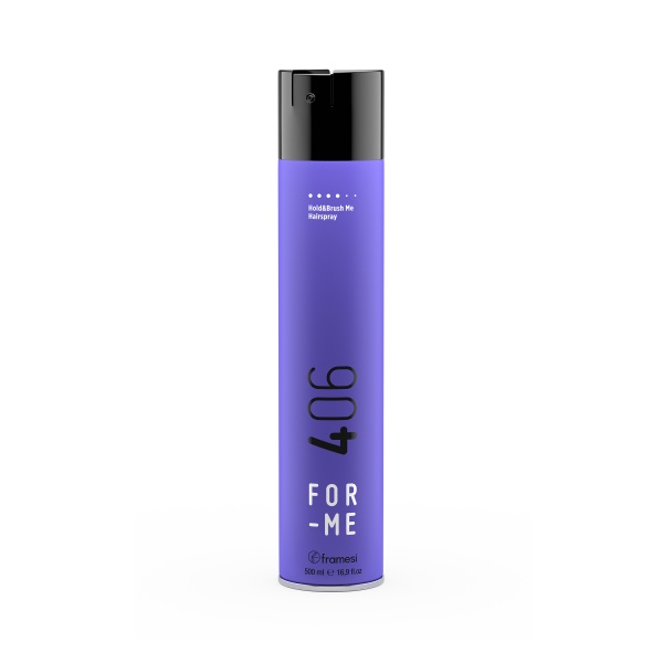 Framesi Лак для волос сильной фиксации For-Me 406 Hold&Brush Me Hairspray, 500 мл купить - 0