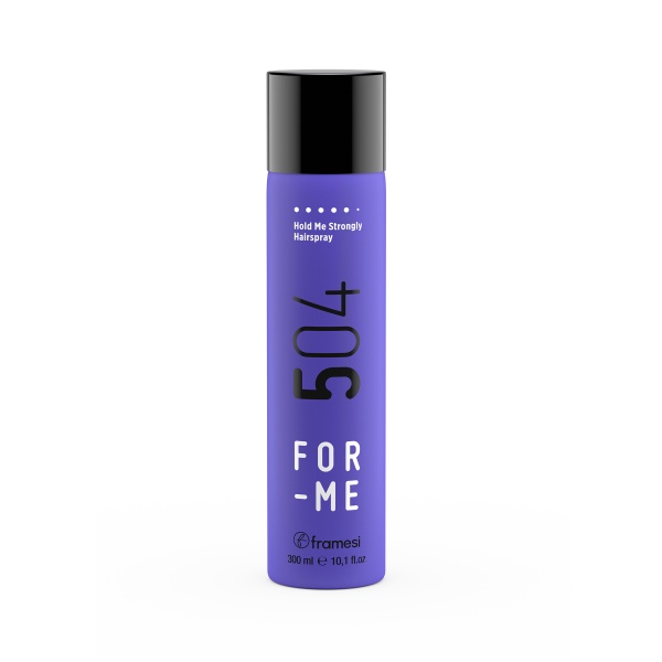 Framesi Неаэрозольный лак для волос сильной фиксации For-Me 504 Hold Me Strongly Hairspray, 300 мл купить - 0