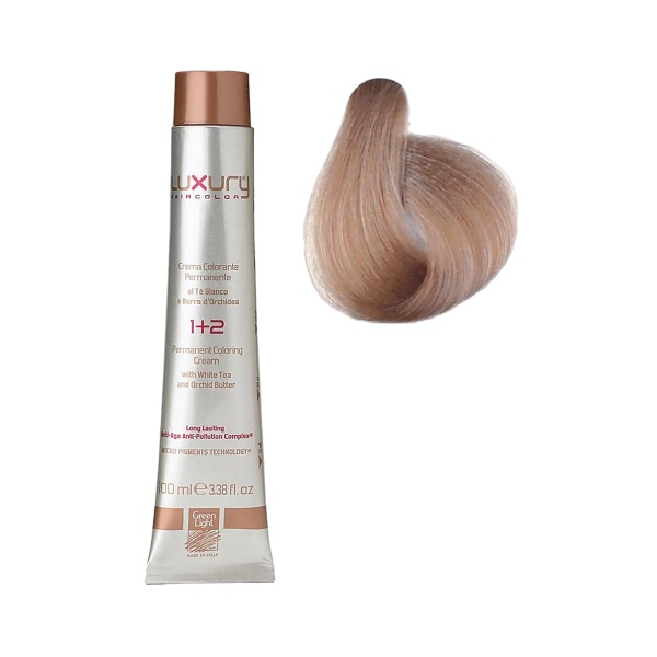Luxury Hair Pro Краска для волос Hair Color, 10.13 платиново-песочный блондин Platinum Sandy Blond, 100 мл купить - 0