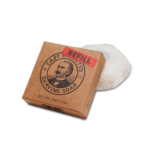 Captain Fawcett Мыло для бритья Luxurious Shaving Soap, сменный блок, 110 гр купить - 0