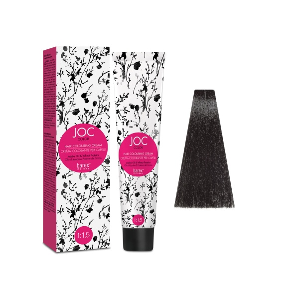 Barex Стойкая перманентная крем-краска Joc Color Hair Colouring Cream, 1.0, 100 мл купить - 0