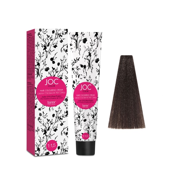 Barex Стойкая перманентная крем-краска Joc Color Hair Colouring Cream, 4.05, 100 мл купить - 0
