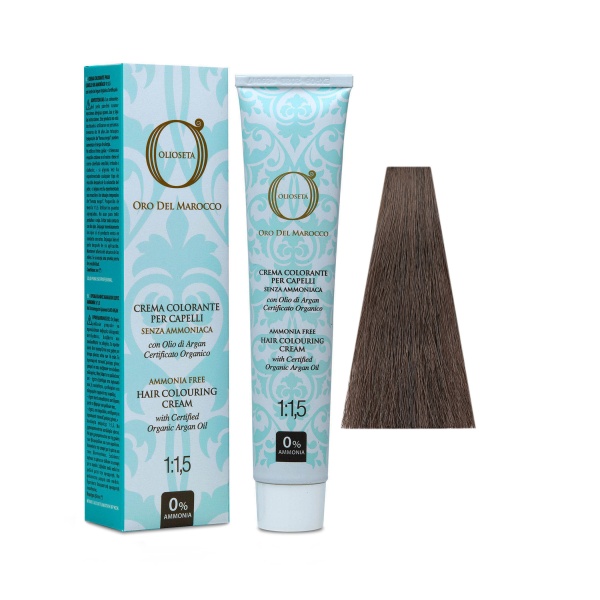 Barex Безаммиачная перманентная крем-краска Oro del Marocco Hair Colouring Cream, 4.0, 100 мл купить - 0