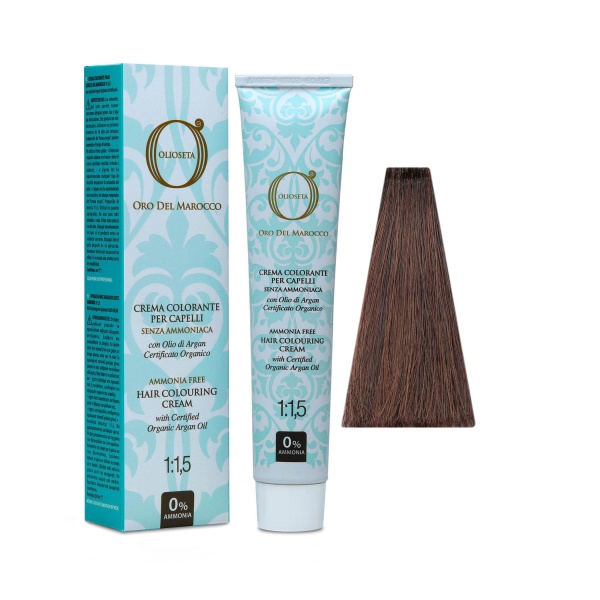 Barex Безаммиачная перманентная крем-краска Oro del Marocco Hair Colouring Cream, 5.35, 100 мл купить - 0