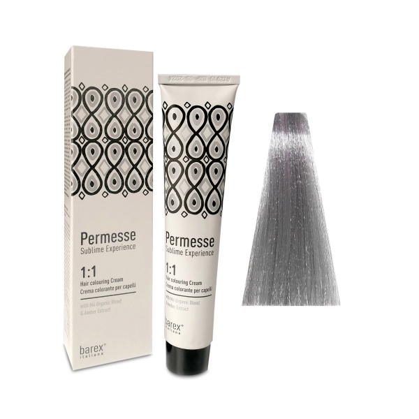 Barex Стойкая перманентная крем-краска Permesse Hair Colouring Cream, серебряный корректор, 100 мл купить - 0
