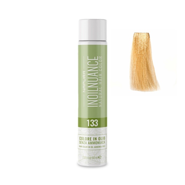 Napura Краситель безаммиачный на масляной основе Inoilnuance, 133 Глубокий золотой тонер Deep Golden Toner, 60 мл купить - 0