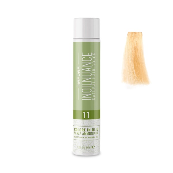 Napura Краситель безаммиачный на масляной основе Inoilnuance, 11 Очень светлый блондин Blondo Chiarissimo Super Schiarente, 60 мл купить - 0