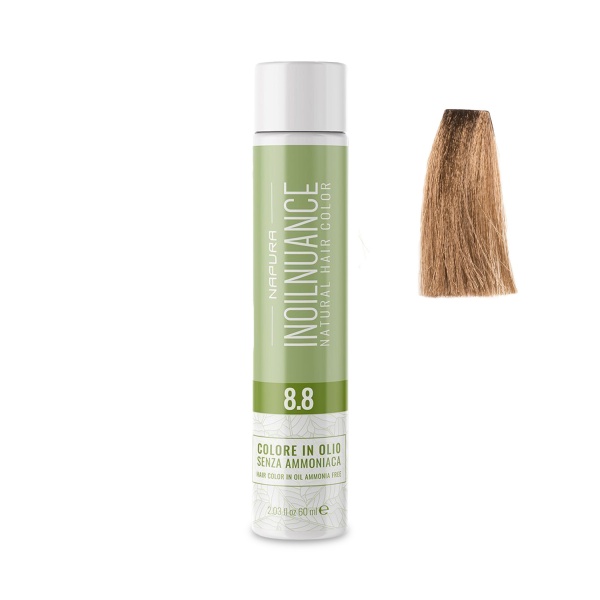 Napura Краситель безаммиачный на масляной основе Inoilnuance, 8.8 Кофейный-светлый блондин Biondo Chiaro Moka, 60 мл купить - 0
