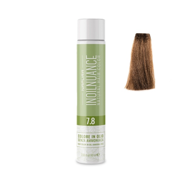 Napura Краситель безаммиачный на масляной основе Inoilnuance, 7.8 Кофейный блондин Biondo Moka, 60 мл купить - 0