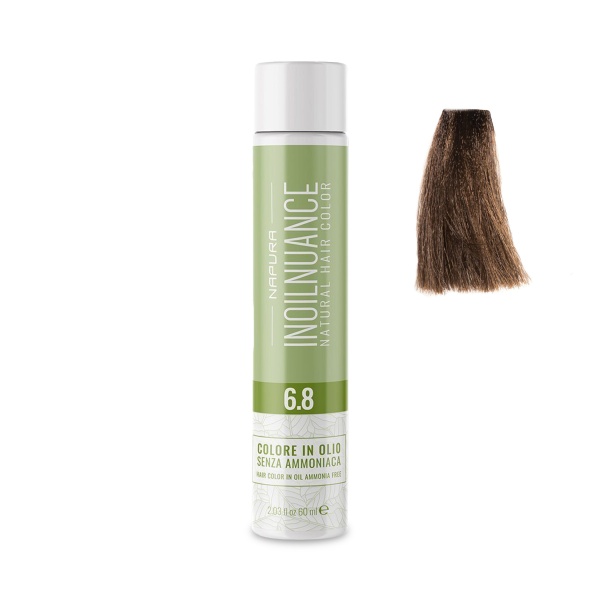 Napura Краситель безаммиачный на масляной основе Inoilnuance, 6.8 Кофейный-темный блондин Biondo Scuro Moka, 60 мл купить - 0
