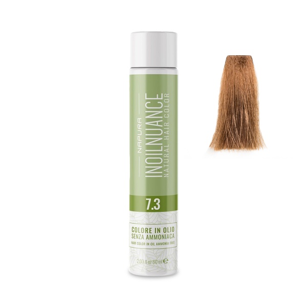 Napura Краситель безаммиачный на масляной основе Inoilnuance, 7.3 Золотистый блондин Blondo Dorato, 60 мл купить - 0