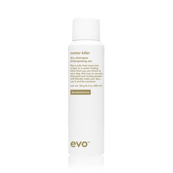 Evo Сухой шампунь-спрей полковник су[хой] брю[нет] Water Killer Dry Shampoo Brunette, 200 мл купить - 0