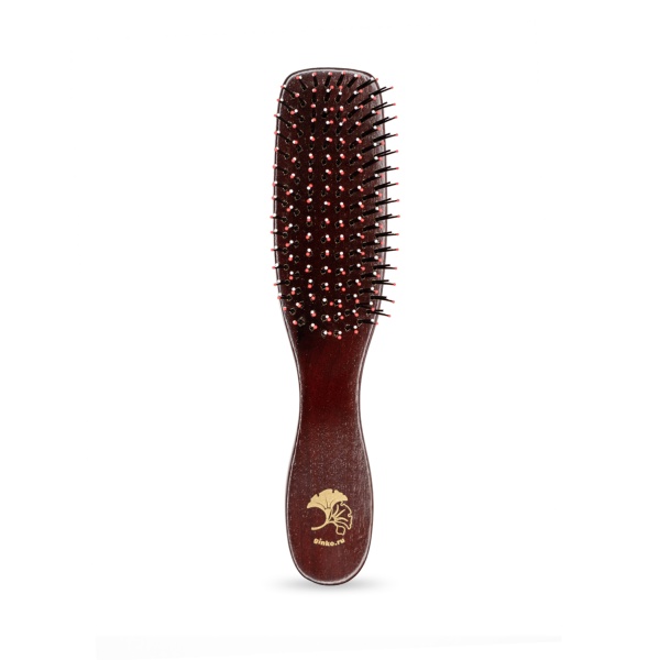 I ♥ my hair Парикмахерская щетка Барбарусса 1903 деревянная, вишневая, S купить - 0