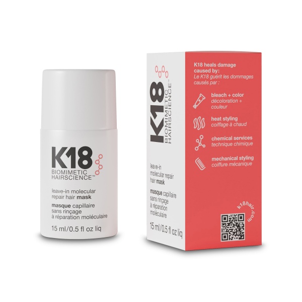 K18 Несмываемая маска для молекулярного восстановления волос Leave-In Molecular Repair Hair Mask, 15 мл купить - 0