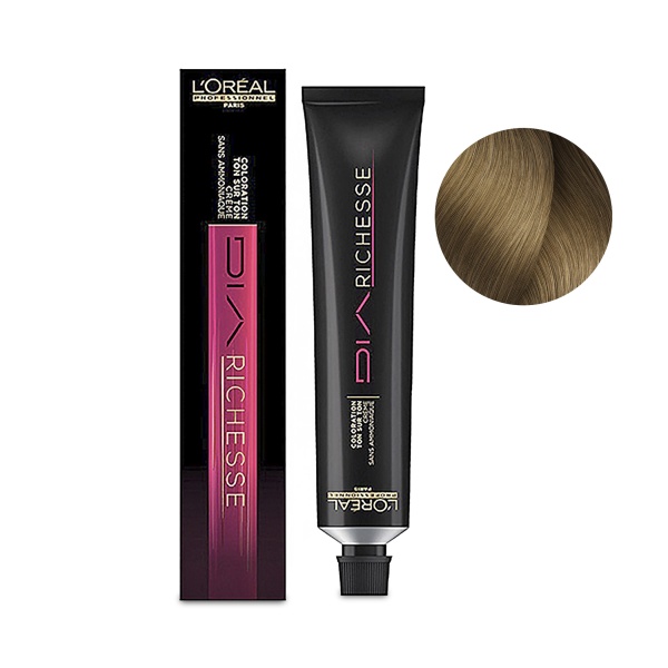 L'Оrеаl Рrоfеssiоnnеl Краска без аммиака тон в тон Diа Richеssе, 8.31 золотисто-бежевый, 50 мл купить - 0