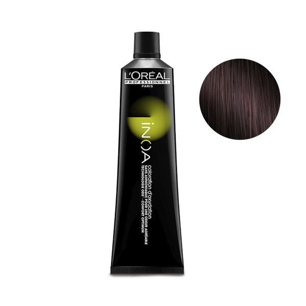 L'Оrеаl Рrоfеssiоnnеl Краска для волос без аммиака Inоа ОDS2, 5.35 светлый шатен золотисто-махагоновый, 60 мл купить - 0