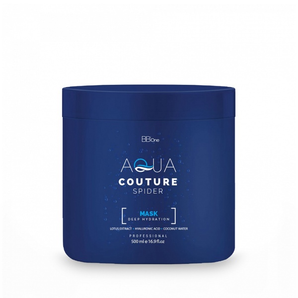 BB one Ботокс для увлажнения волос Aqua Couture Mask Spider Deep Hydration, 500 мл купить - 0