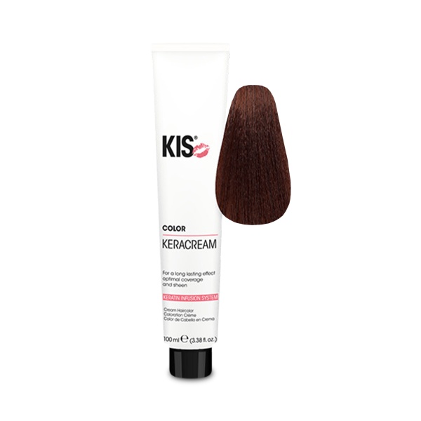 Kis Кератиновый краситель KeraCream Color, 5CB/575 светло-шоколадный, 100 мл купить - 0