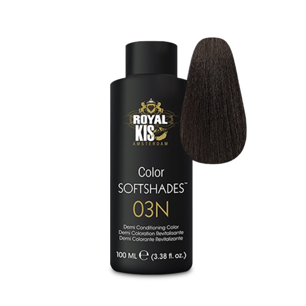Kis Тонирующий краситель Royal SoftShades Demi Conditioning Colors, 03N, 100 мл купить - 0